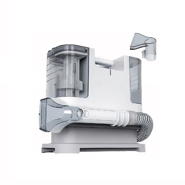 Handreiniger für Polster und Teppiche 750 W 15 kPa Integrierte Sprüh- und Saugfunktion Tragbarer Staubsauger für Sofas und Vorhänge Behälter 1 l 220 V EU-Stecker