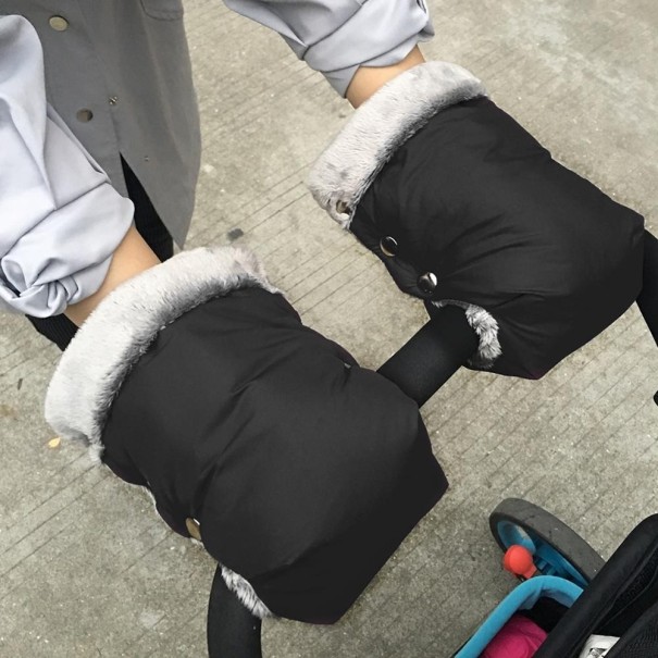 Handschoenen voor kinderwagenhandvat