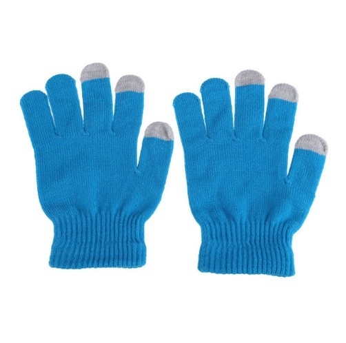 Handschuhe für Touchdisplays blau