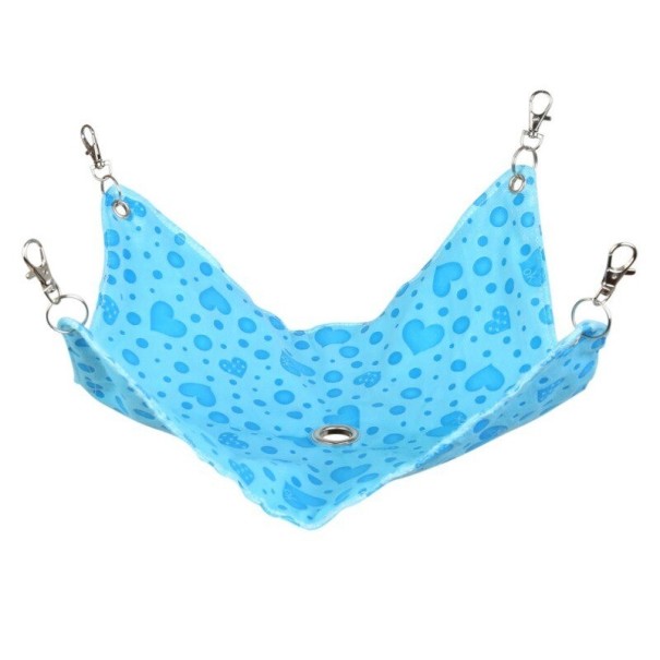 Hangbed voor knaagdieren C723 blauw L