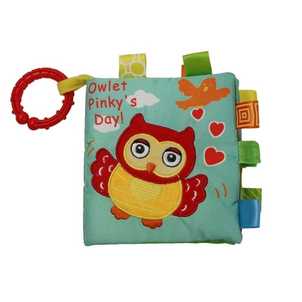 Hangend stoffen boek met dieren 4