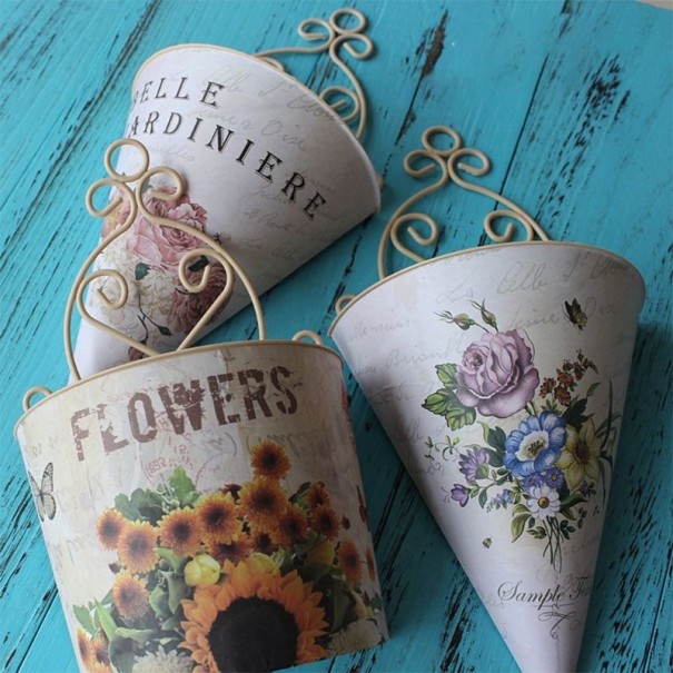 Hangende decoratieve bloempot
