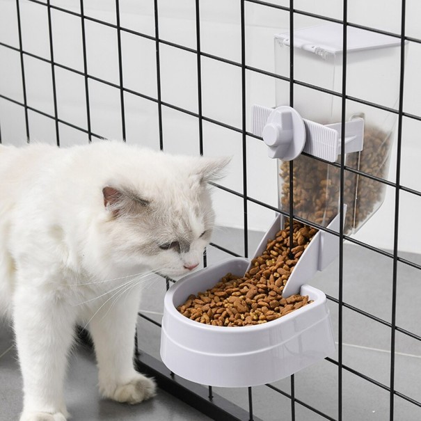 Hangende drinkbak met kom