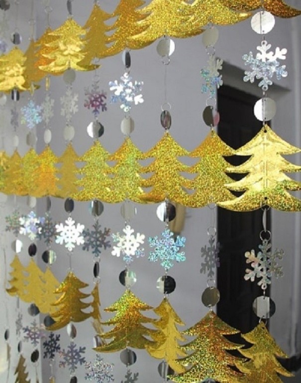 Hangende kerstkrans 5