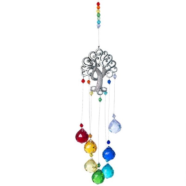 Hangende kristallen decoratie C971 2