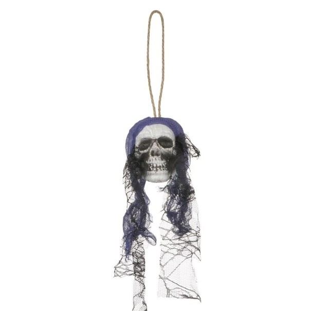 Hangende schedeldecoratie 36 cm 7