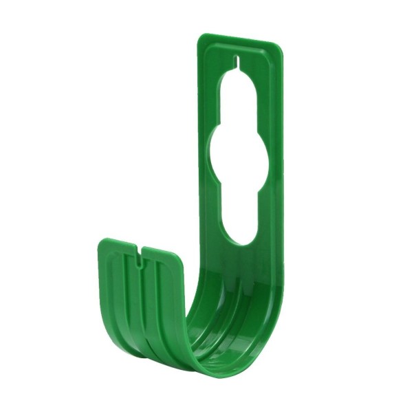 Hangende tuinslanghouder groen