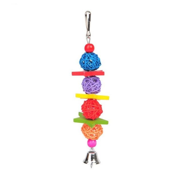 Hangende vogel speelgoed met bellen C800 2