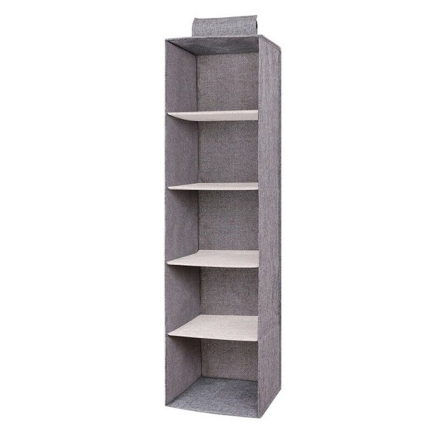 Hängender Kleiderorganizer C650 grau 100 cm