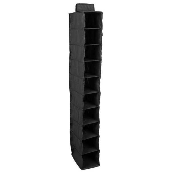 Hängender Schuh-Organizer C669 schwarz