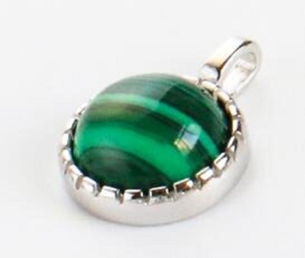 Hanger met steen zilver 10