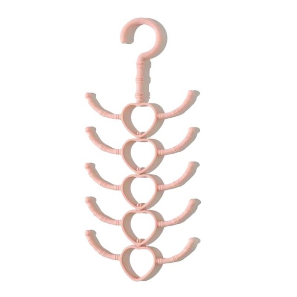 Hanger voor riemen en dassen C695 roze