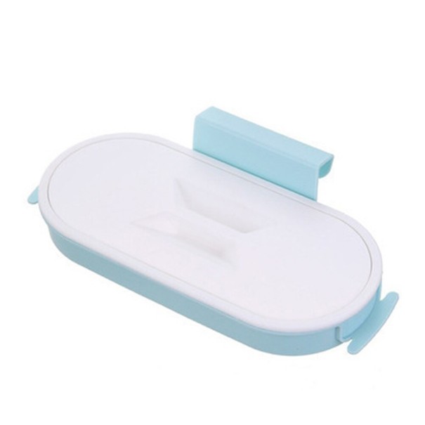 Hanging Bin Bag Holder T1925 light blue