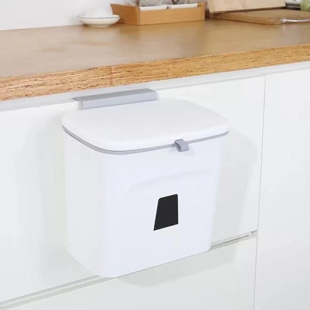 Hanging Rubbish Bin N623 white