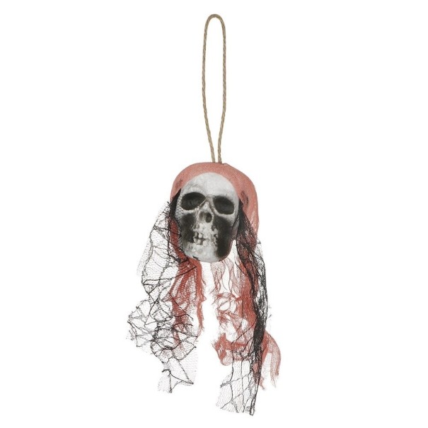 Hanging Skull Decoration 36 cm 5