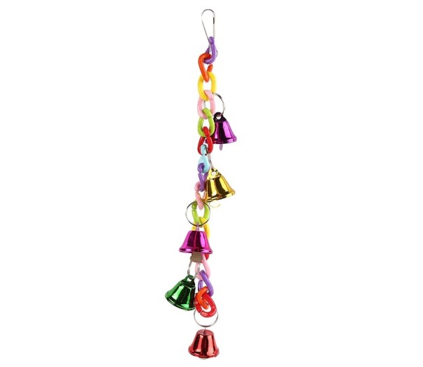 Hanging Toy with Bells for Birds C883 1
