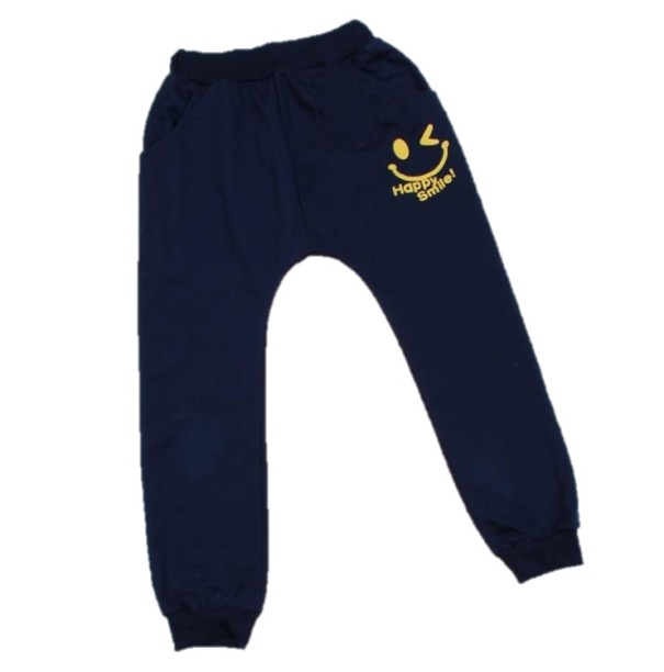 HAPPY SMILE J1331 pantaloni de trening pentru baieti albastru inchis 8