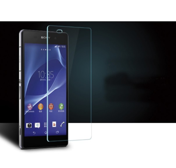 Härdat glas för Sony Xperia M2 M4 M5