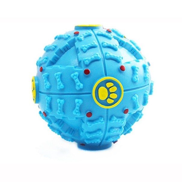 Harde bal voor hondensnoepjes blauw