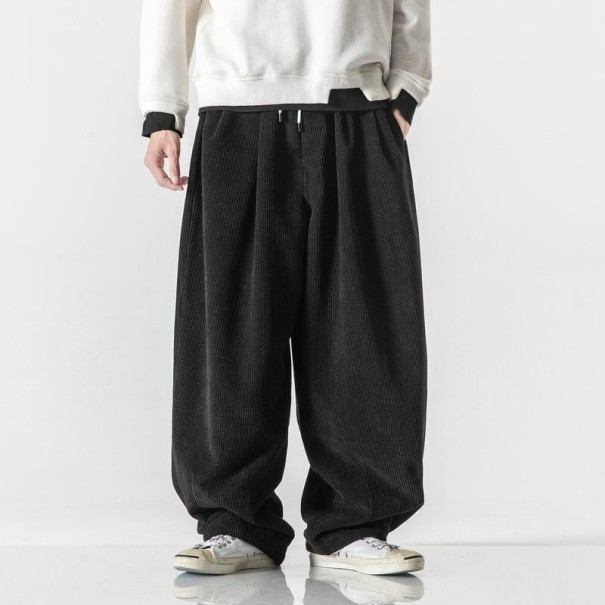 Haremsbyxor för män F1418 svart XS