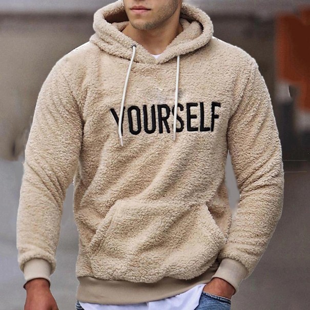 Harige sweatshirt voor heren