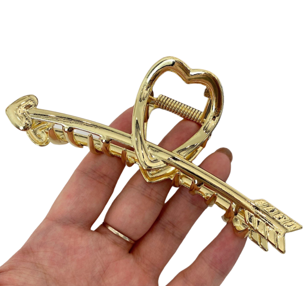 Hårklämma P3396 guld