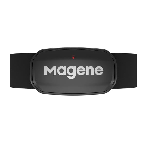 Hartslagmeter Magene H303 Bluetooth ANT+ IP67 LED-indicatie Levensduur 1000 uur 62,3 x 35,1 x 11,5 mm 1