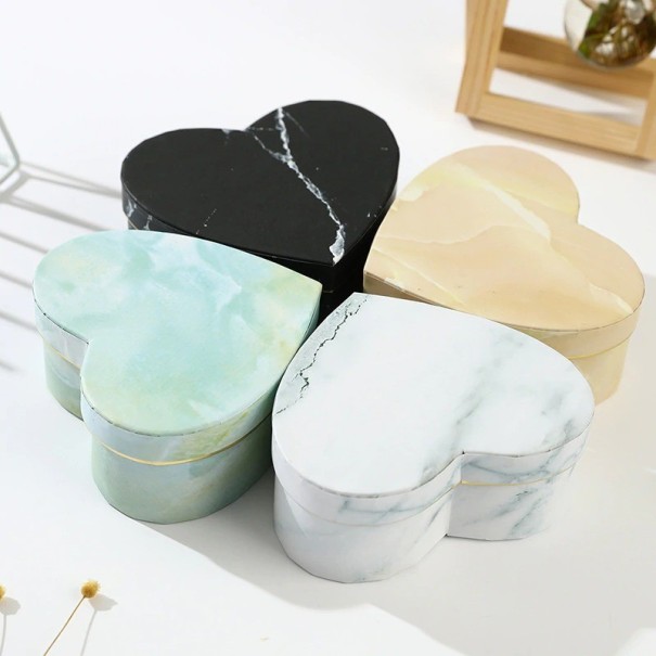 Hartvormige geschenkdoos 3 stuks