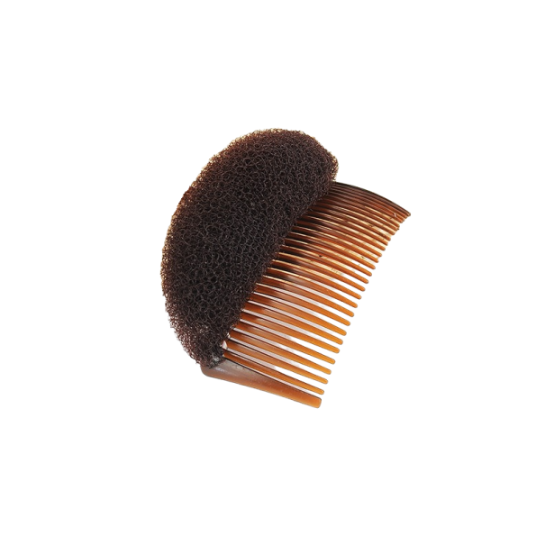Hårvolym kam 8,5 cm brun