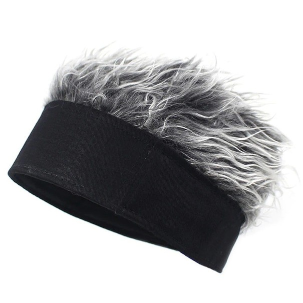 Hat with Fake Hair 4