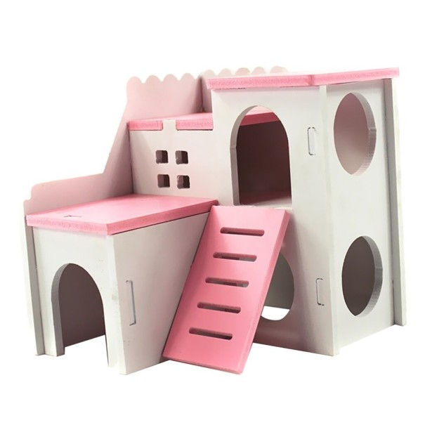 Haus für Hamster C884 rosa