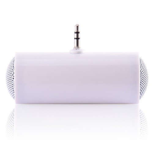 Haut-parleur portable 3.5mm Jack blanc