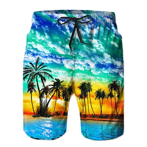 Hawaiiaanse shorts voor heren