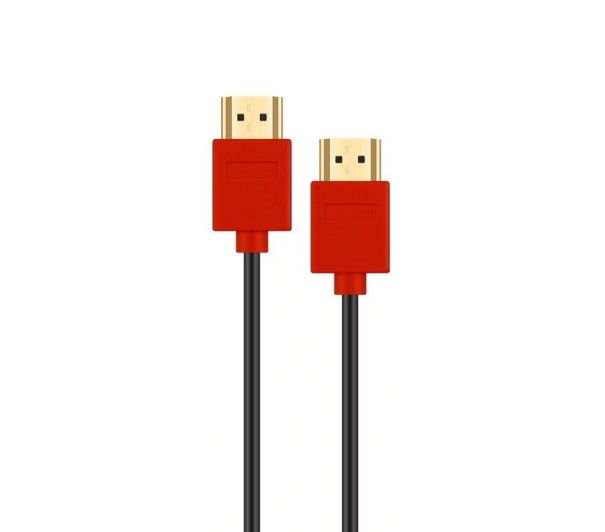 HDMI 1.4 csatlakozó kábel M / M K968 piros 1,5 m