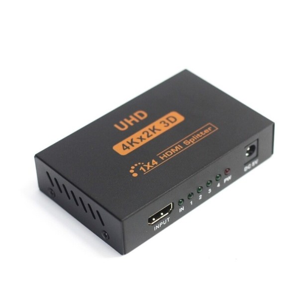 HDMI 1.4 splitter 1-2 porte / 1-4 porte sort 2