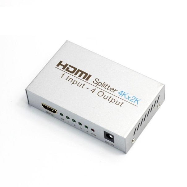 HDMI 1.4 Splitter 1-2 Ports / 1-4 Ports weiß 2