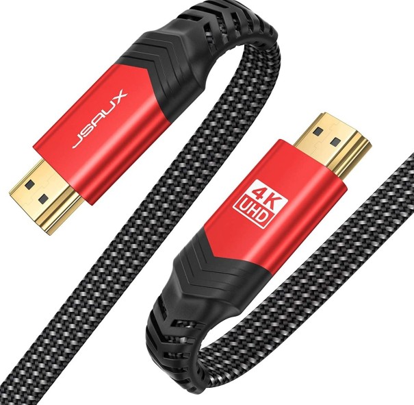 HDMI 2.0 lapos csatlakozókábel M / M 2 m piros
