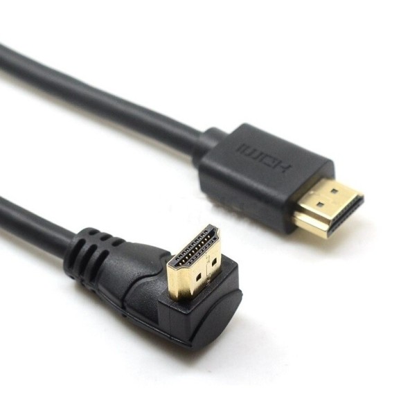 HDMI 2.0 lomený propojovací kabel M/M 60 cm 3