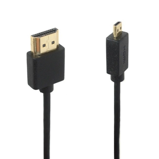HDMI 2.0 / Micro HDMI-tilslutningskabel M/M 30 cm