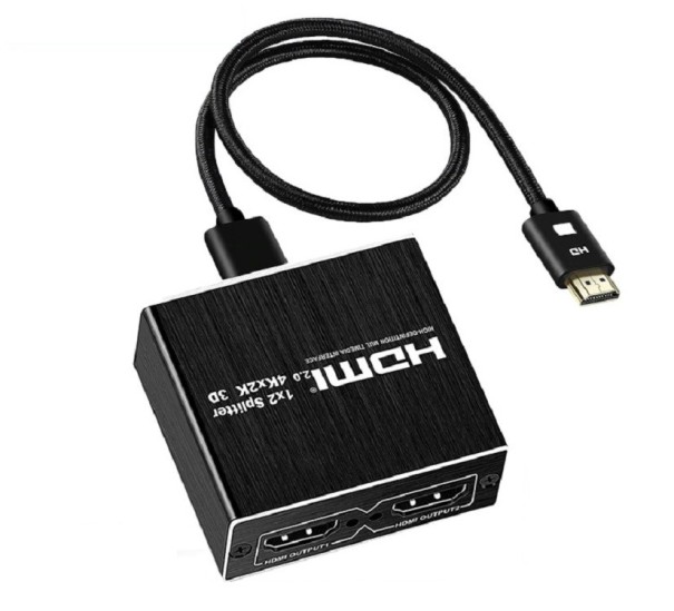 HDMI 2.0 splitter 1-2 porty 1