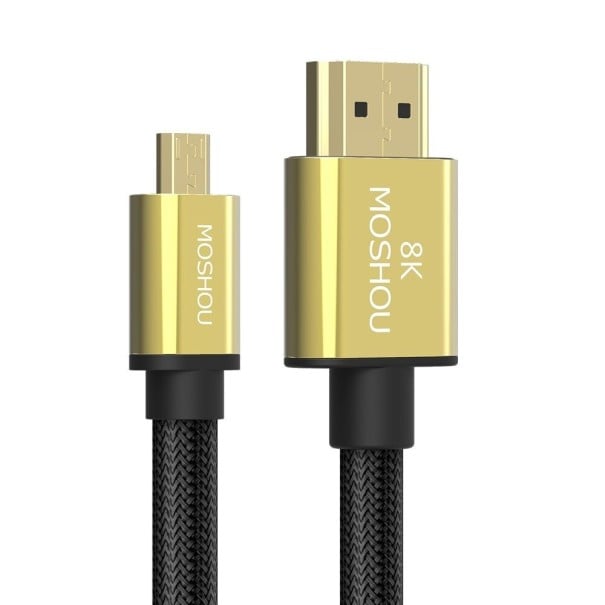 HDMI 2.1 auf Micro HDMI Verbindungskabel M/M 1 m