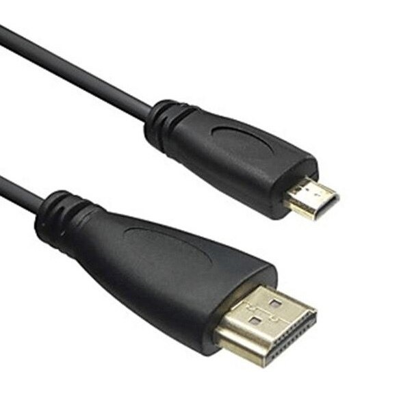 HDMI-auf-Micro-HDMI-/Mini-HDMI-Verbindungskabel M/M 1 m 1