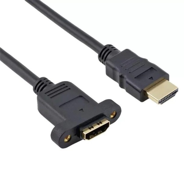 HDMI-forlængerkabel M/F 30 cm