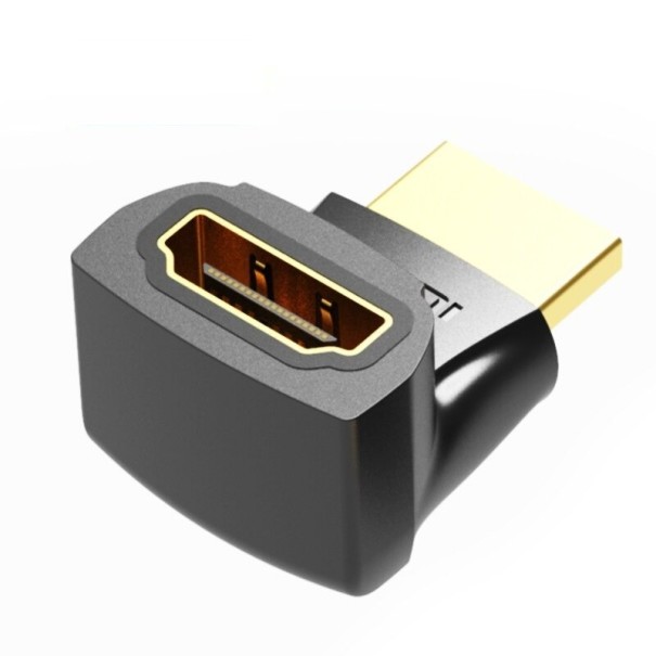HDMI M/F -kulmasovitin K984 4