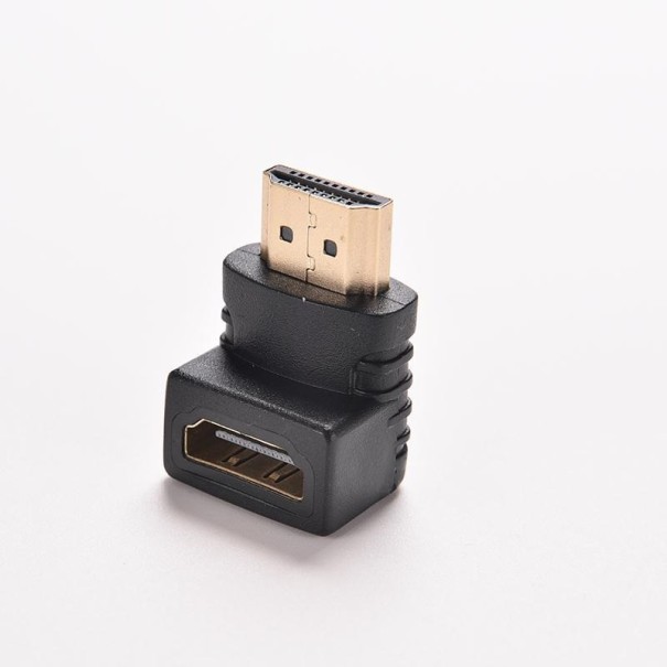 HDMI M/F-kulmasovitin 1