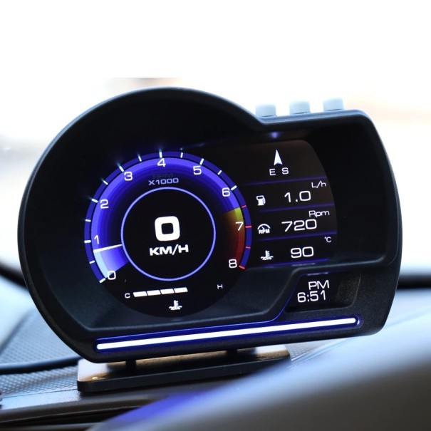 Head-up display GPS-snelheidsmeter B610 1