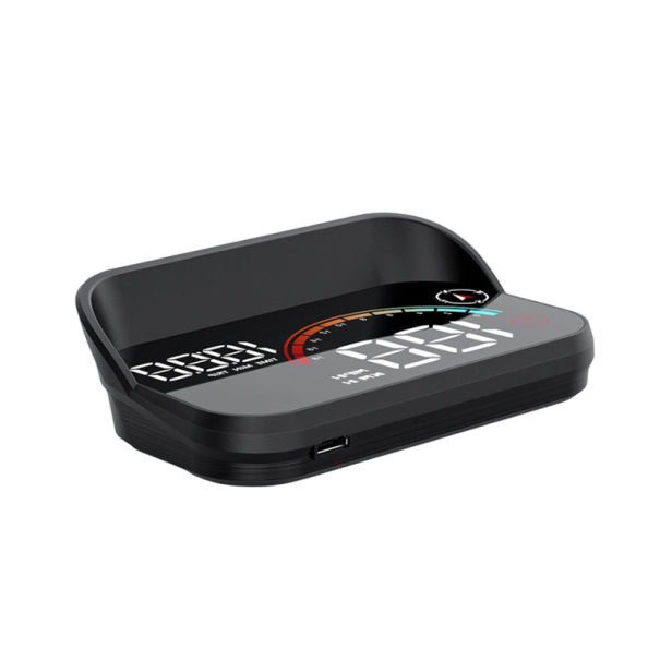Head-Up-Display HUD GPS 3,5" Windschutzscheibenprojektion 9,5 x 5 x 3 cm Tachometer Kompass Automatische Helligkeit Uhr Fahrzeit 1