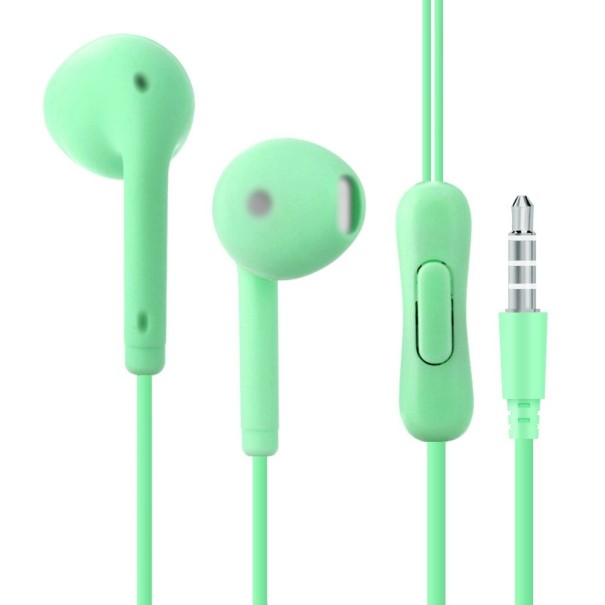 Headphones with Microphone K1703 green