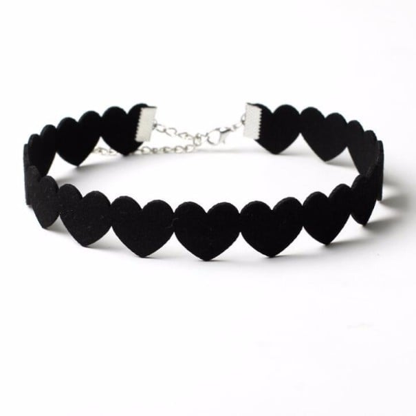 Heart Pattern Choker J679 1