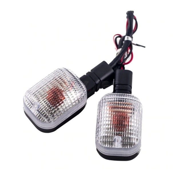 Heckblinker für Motorrad 2 Stk weiß